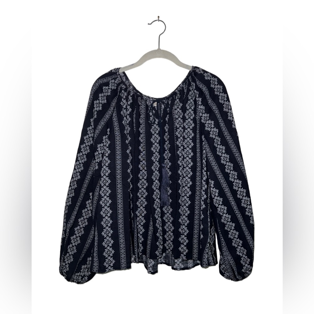 Holding Horses Patterned Blouse